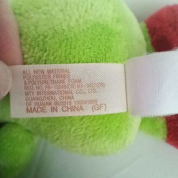 DanDee Red & Green Alien Monster Plush Silly Robot Skeleton Stuffed 8 inch Toys - Picture 5 of 6